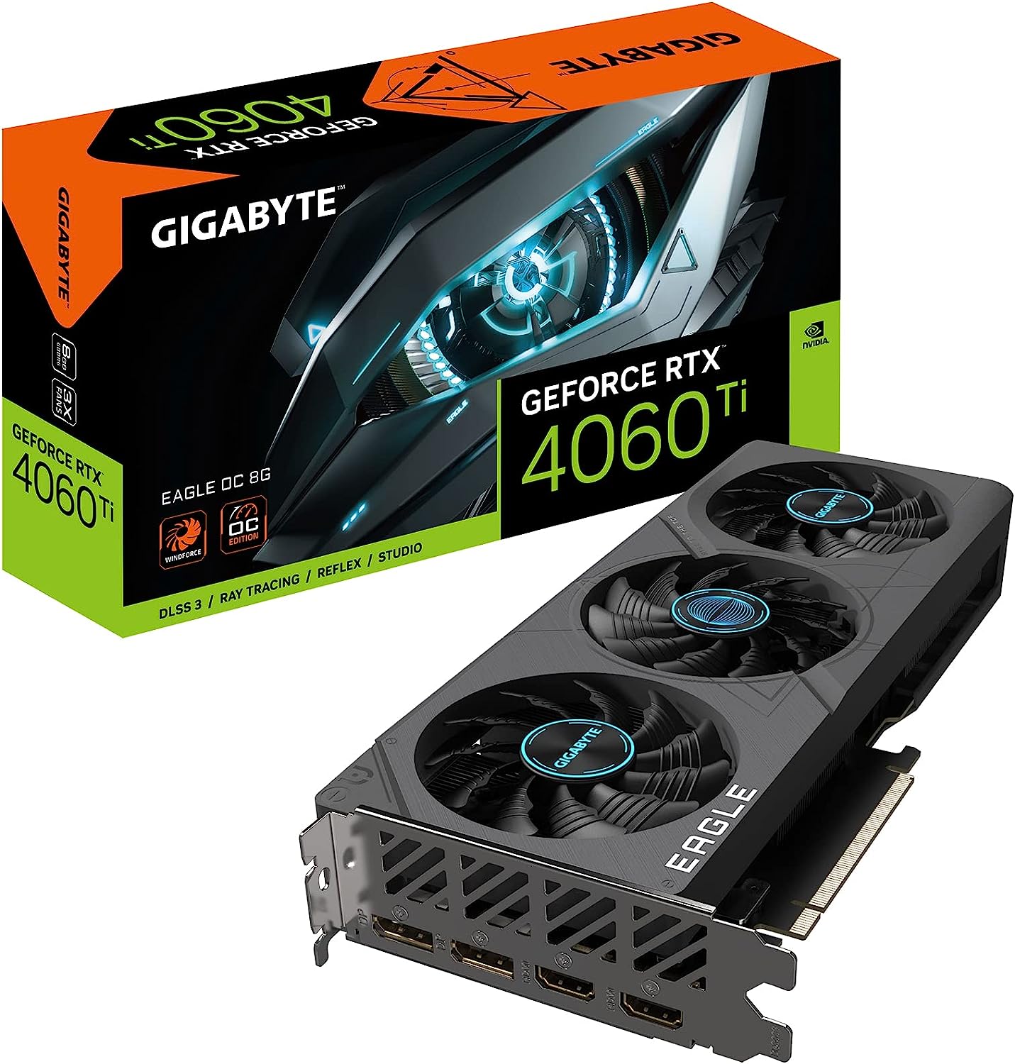 Card đồ họa Gigabyte GeForce RTX 4060 Ti Eagle OC 8G