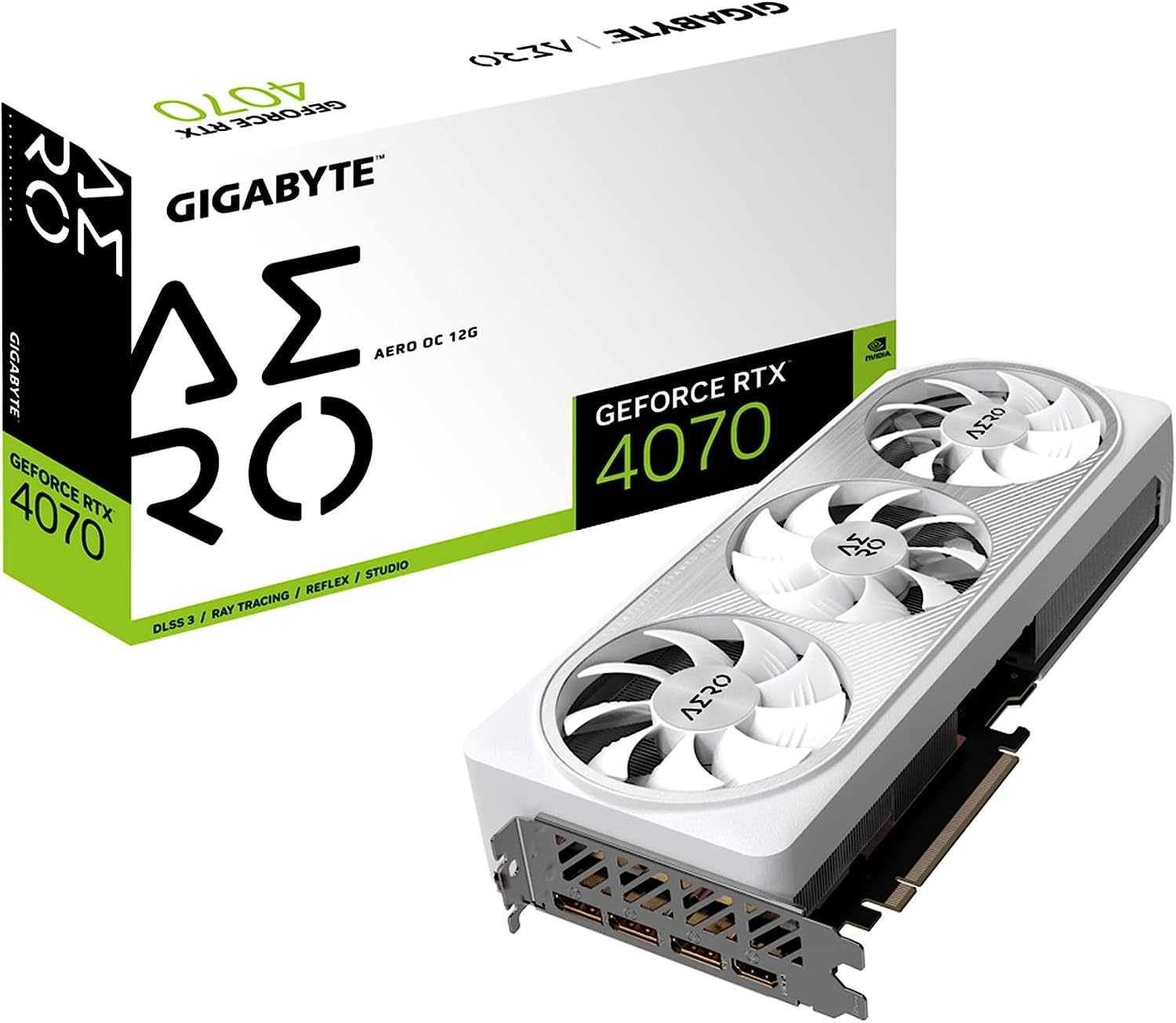 Card đồ họa Gigabyte GeForce RTX 4070 AERO OC 12G