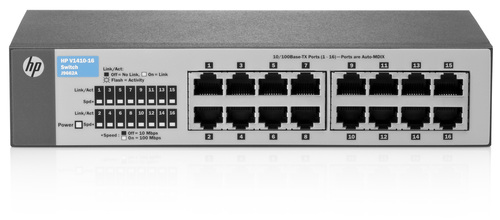 HP 1410-16 Switch J9662A - 10/100 UNMANAGED SWITCH