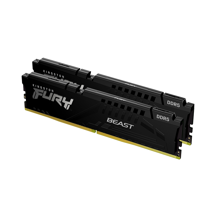 Kit Ram Kingston 32GB 4800MHz DDR5 CL38 DIMM (Kit of 2) FURY Beast Black