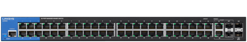 LINKSYS LGS528P - 28-Port PoE+ Managed Gigabit Switch