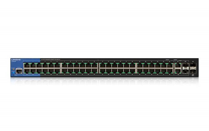 LINKSYS LGS552P - 52-Port PoE+ Managed Gigabit Switch