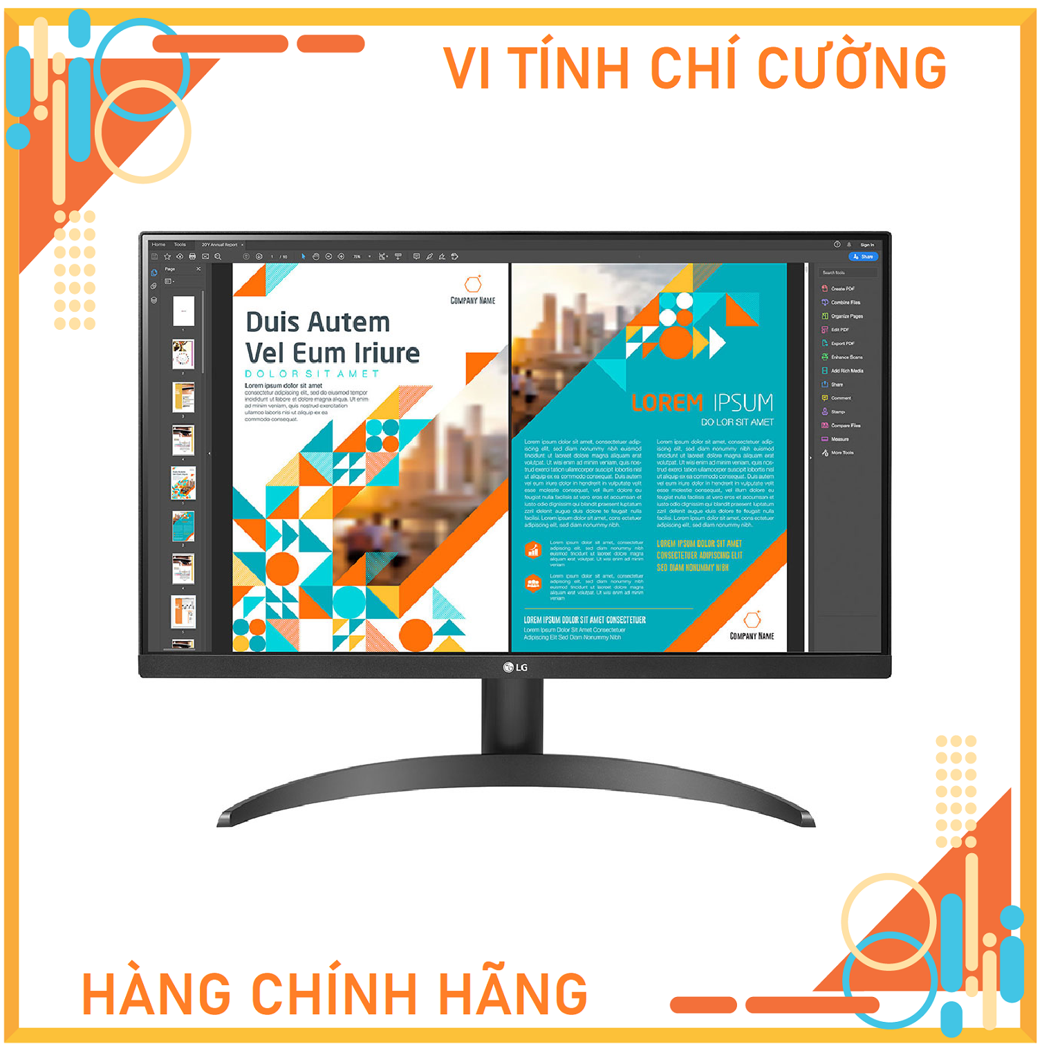 Màn hình LG 24QP500-B.ATV (23.8inch/QHD/IPS/75Hz/5ms/240nits/HDMI+DP+Audio/Freesync)