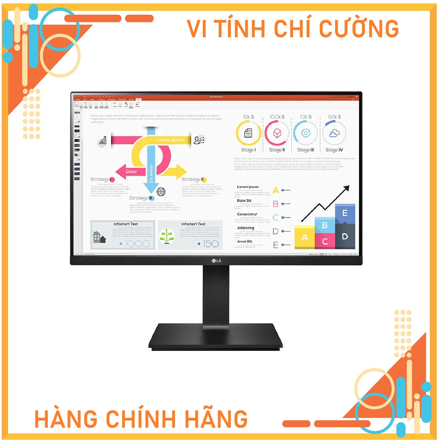 Màn hình LG 24QP750-B.ATV (23.8inch/QHD/IPS/75Hz/5ms/240nits/HDMI+DP+USBC+Audio/FreeSync)