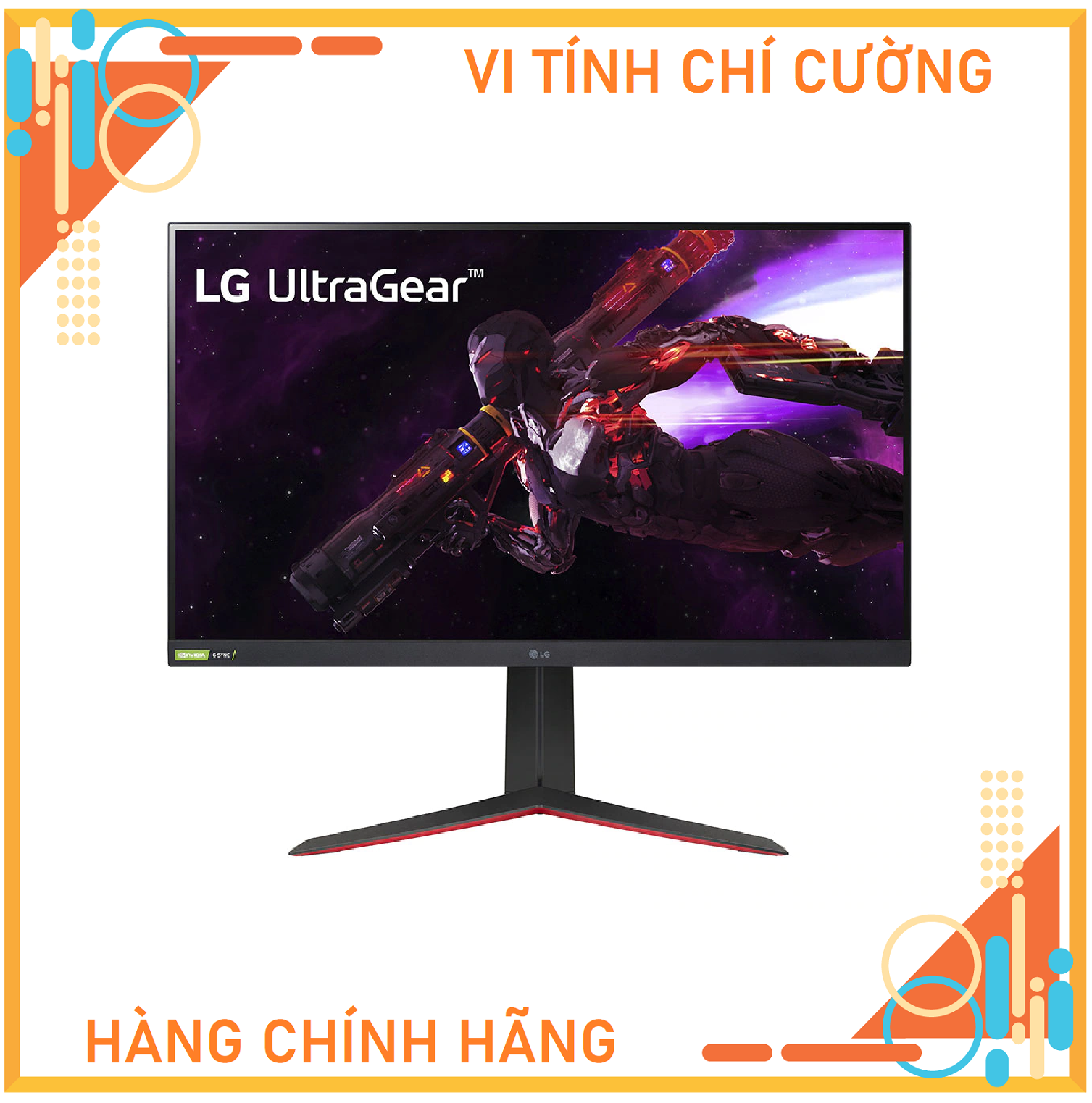 Màn hình LG 32GP850-B.ATV (31.5inch/QHD/IPS/165Hz/1ms/350nits/HDMI+DP+USB+Audio/GSync+Freesync)