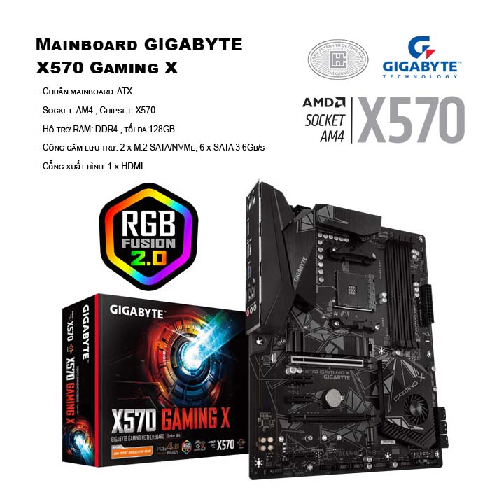 Mainboard GIGABYTE X570 Gaming X