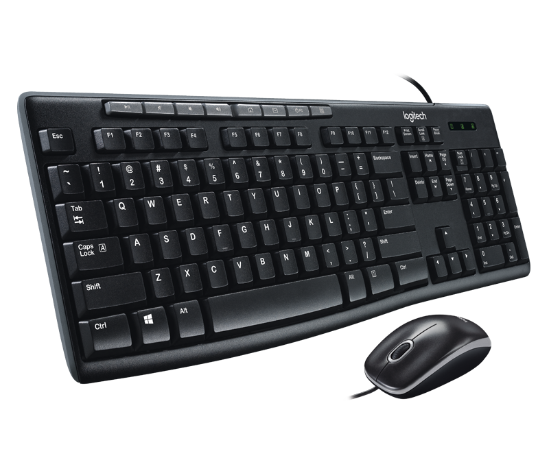 BỘ BÀN PHÍM + CHUỘT LOGITECH Media Combo MK200