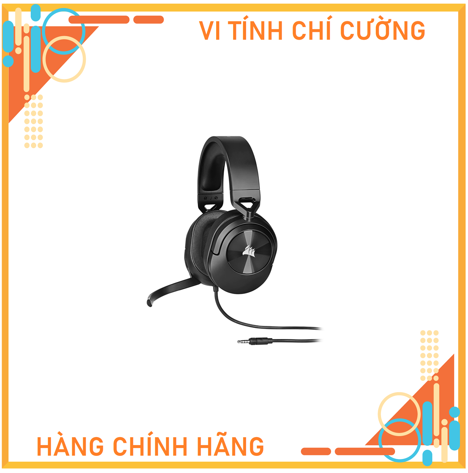 TAI NGHE CORSAIR HS55 SURROUND CARBON CA-9011265-AP