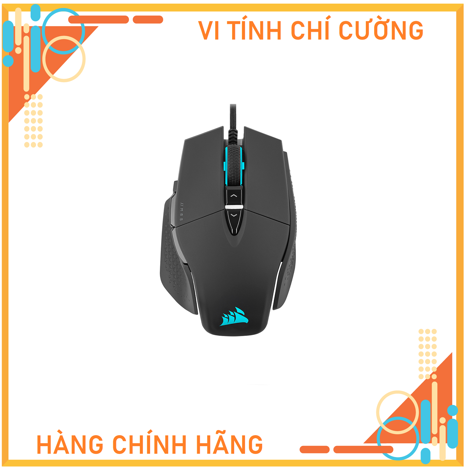 CHUỘT CORSAIR M65 RGB ULTRA BLACK (CH-9309411-AP2)