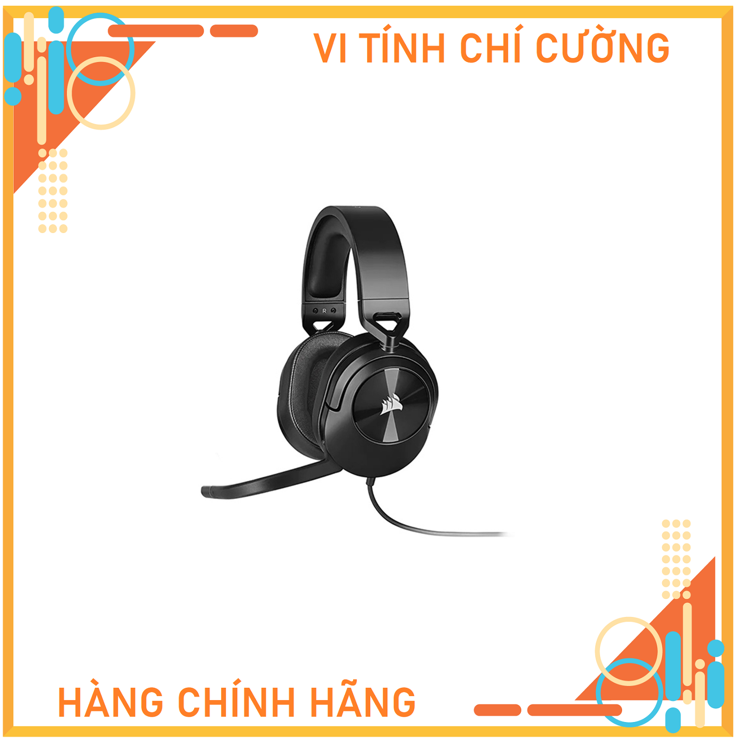 TAI NGHE CORSAIR HS55 STEREO CARBON CA-9011260-AP