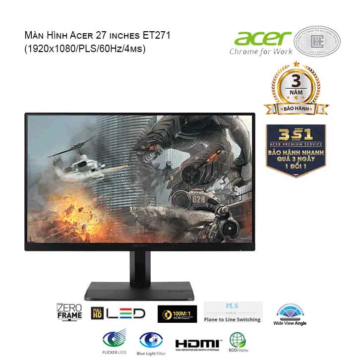 Màn Hình Acer ET271 (27