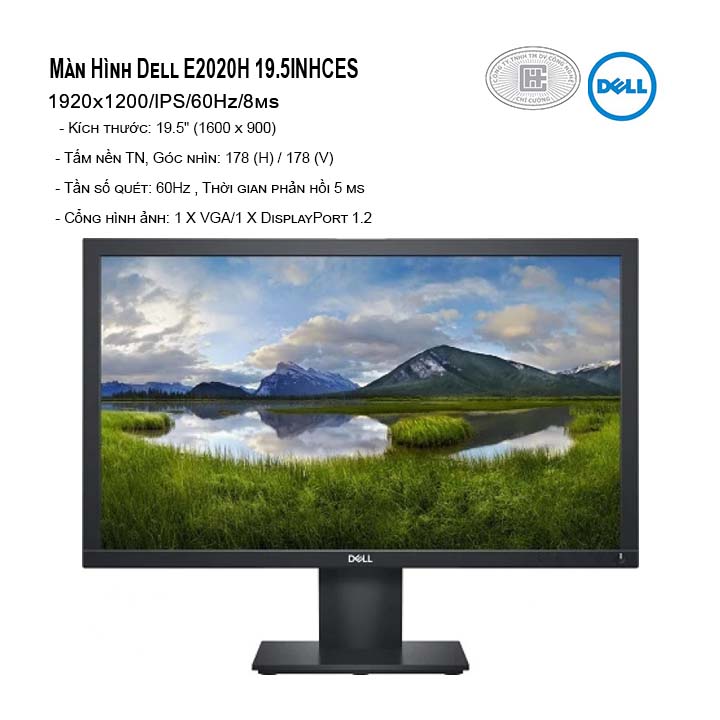 Màn hình Dell E2020H 19.5 inch LED