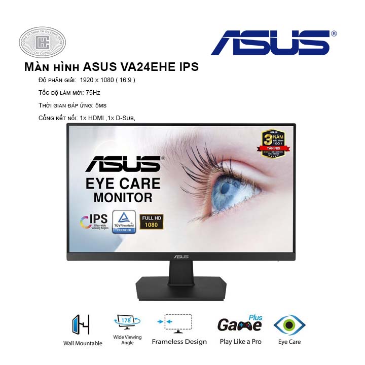 Màn Hình ASUS VA249HE ( 23.8