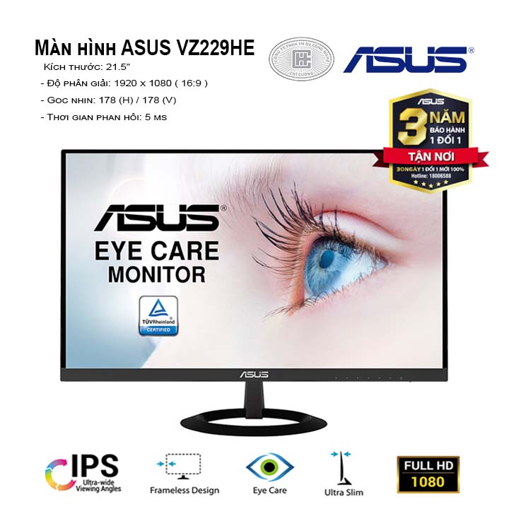 Màn Hình ASUS 21.5