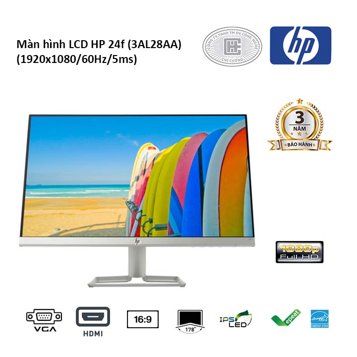 Màn hình HP 24F (1920x1080/60Hz/5ms)