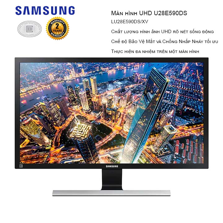 Màn Hình Samsung LU28E590DS/XV 28 inches (3840x2160/TN/60Hz/1ms/FreeSync) 