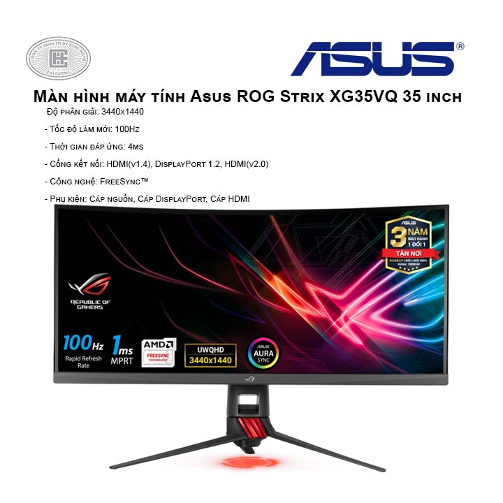 Màn Hình cong ASUS 35