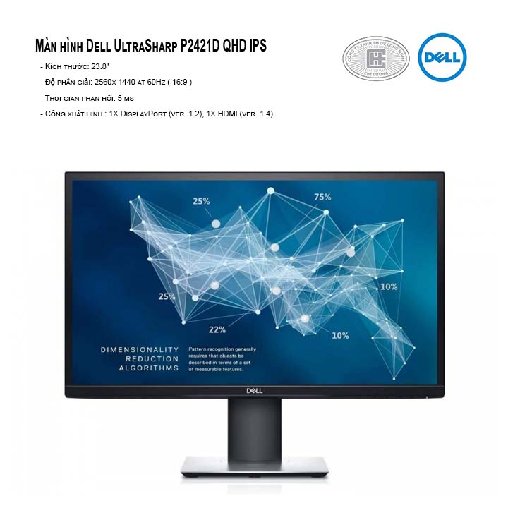 Màn hình Dell P2421D QHD IPS