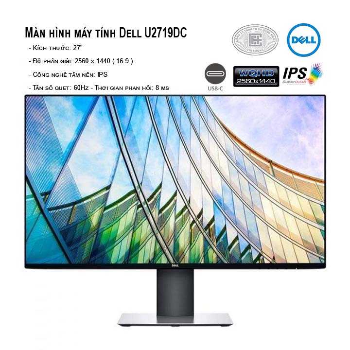 Màn hình Dell U2719DC UltraSharp -USB type C