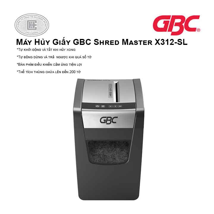 Máy Hủy Giấy GBC Shred Master X312-SL