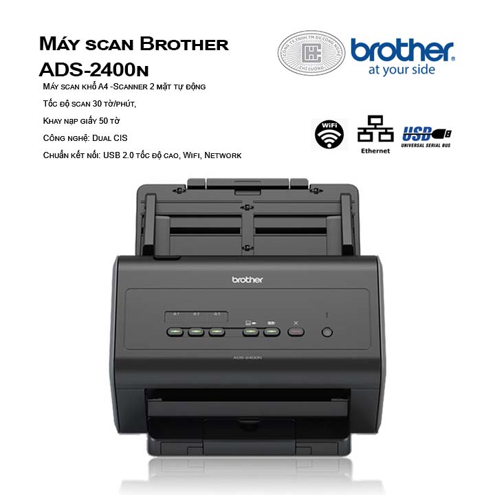 Máy Scan Brother Ads-2400N