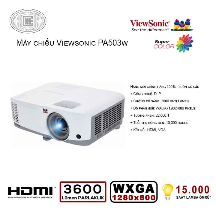 Máy chiếu Viewsonic PA503W