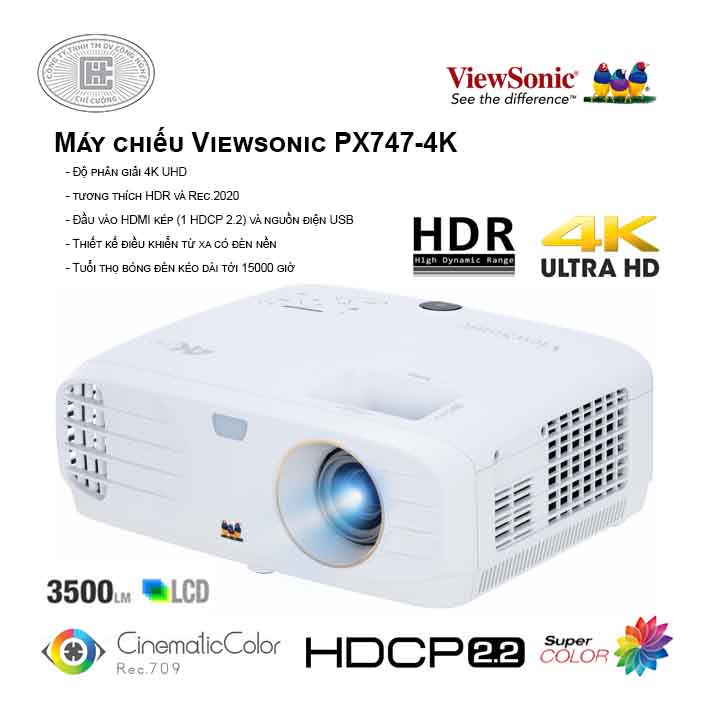 Máy chiếu Viewsonic PX747-4K