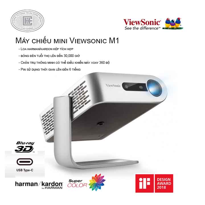 Máy chiếu mini Viewsonic M1 