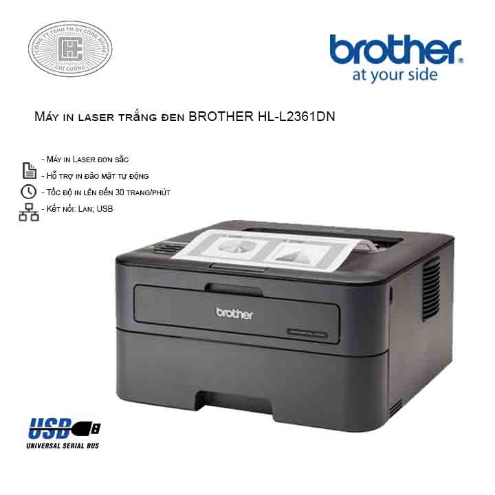  Máy in laser Brother HL-L2361DN 