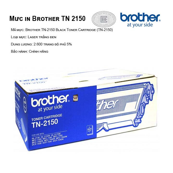 Mực in Brother TN-2150