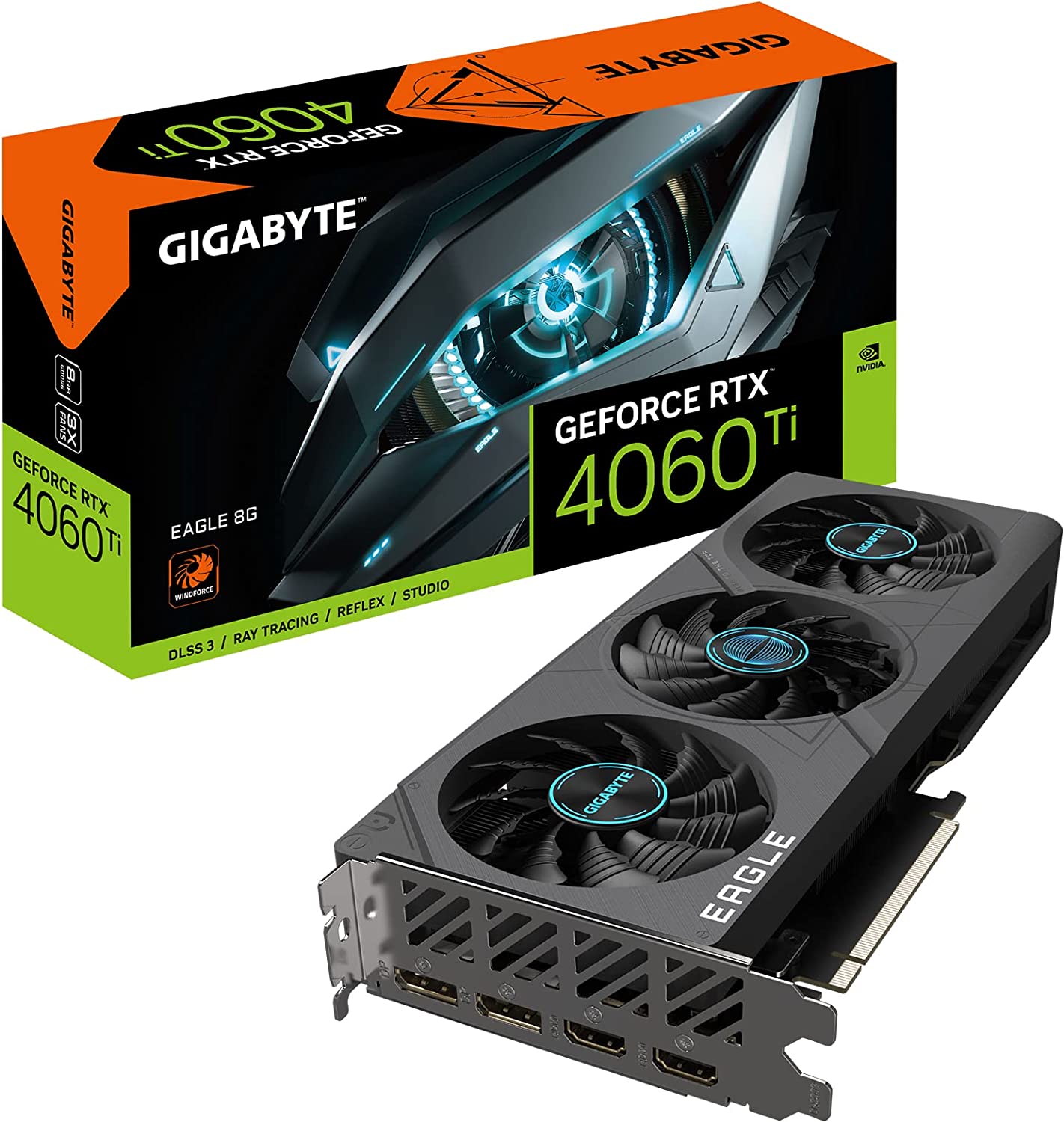 Card đồ họa Gigabyte GeForce RTX 4060 Ti Eagle 8G