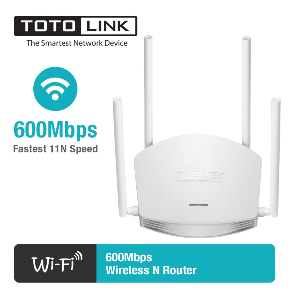 Bộ phát wifi TotoLink N600R - 4 anten