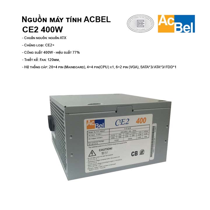 Nguồn máy tính AcBel CE2 400W