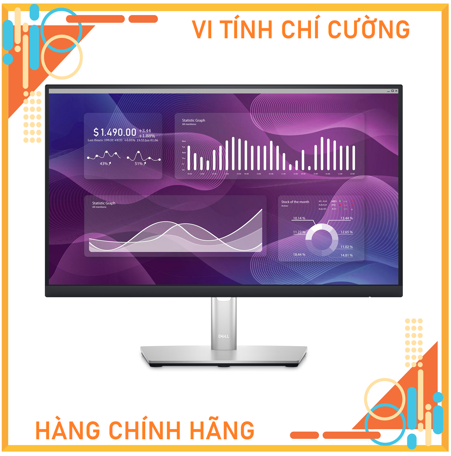 Màn hình Dell P2223HC 21.5 inch FHD IPS USB-C