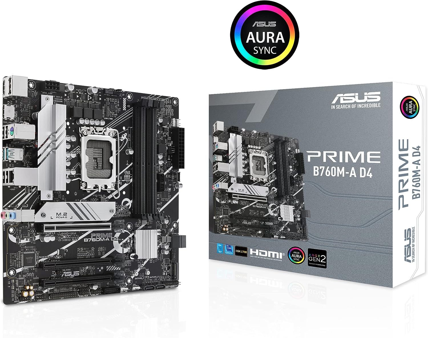 Mainboard Asus PRIME B760M-A DDR4