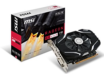 VGA MSI - RX 460 2G OC - CHIP AT Radeon™ RX 460 , PCI Express 3.0