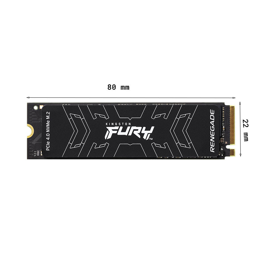 SSD Kingston Fury Renegade 4TB M2 2280 NVMe PCIe Gen4x4 SFYRD/4000G (Read/Write 7300/7000MB/s)