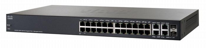 CISCO SG300-28PP-K9 SWITCH PoE - 28 PORT 