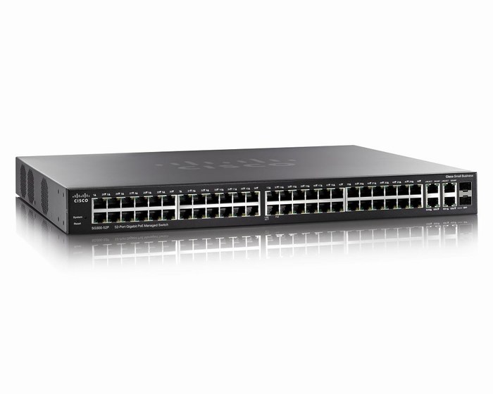 CISCO SG300-52P-K9 SWITCH POE- 52 PORT