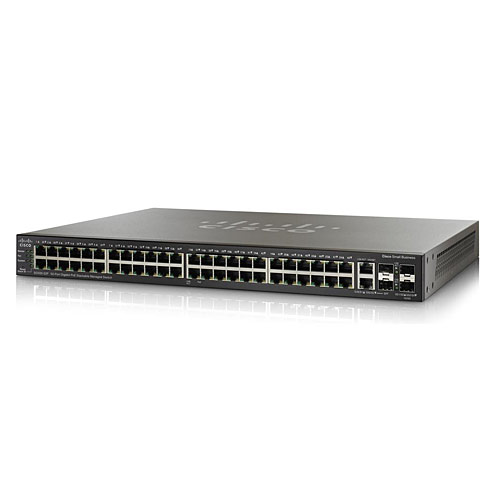 CISCO SG500-52-K9-G5 Gigabit MANAGED SWITCH L2/L3 - 48 PORT