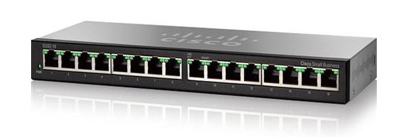 CISCO SG95-16 Gigabit UNMANAGED SWITCH - 16 PORT