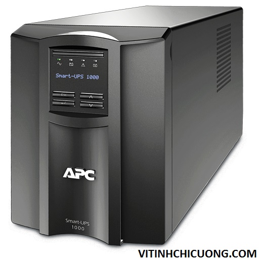 BỘ LƯU ĐIỆN APC Smart-UPS 1000VA LCD 230V - SMT1000I - DÒNG APC SMART-UPS LOẠI TOWER (CHO SERVER)