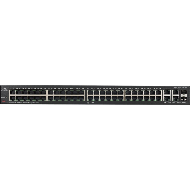 CISCO SF500-48-K9-G5 10/100Mbps MANAGED SWITCH L2/L3 - 48 PORT