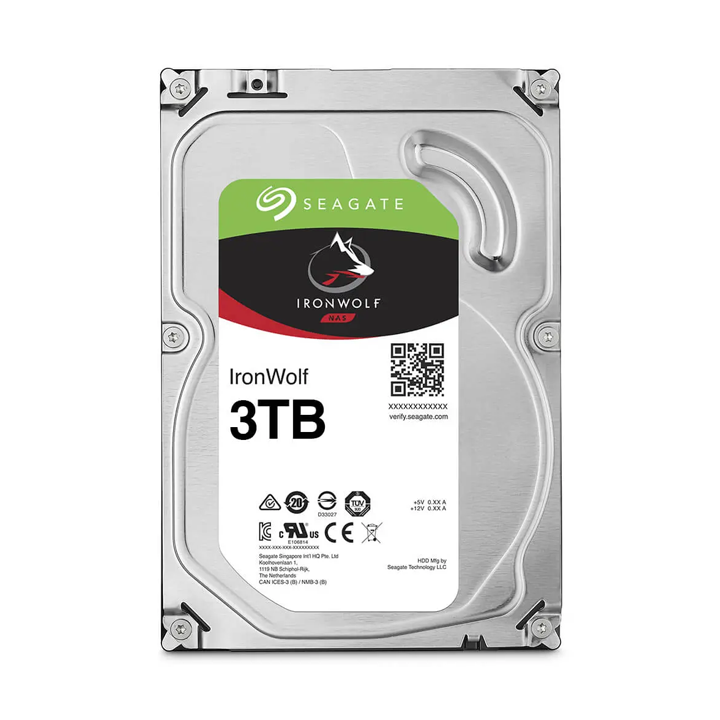 Ổ cứng HDD Seagate Ironwolf 3TB 3.5” SATA 3 ST3000VN006