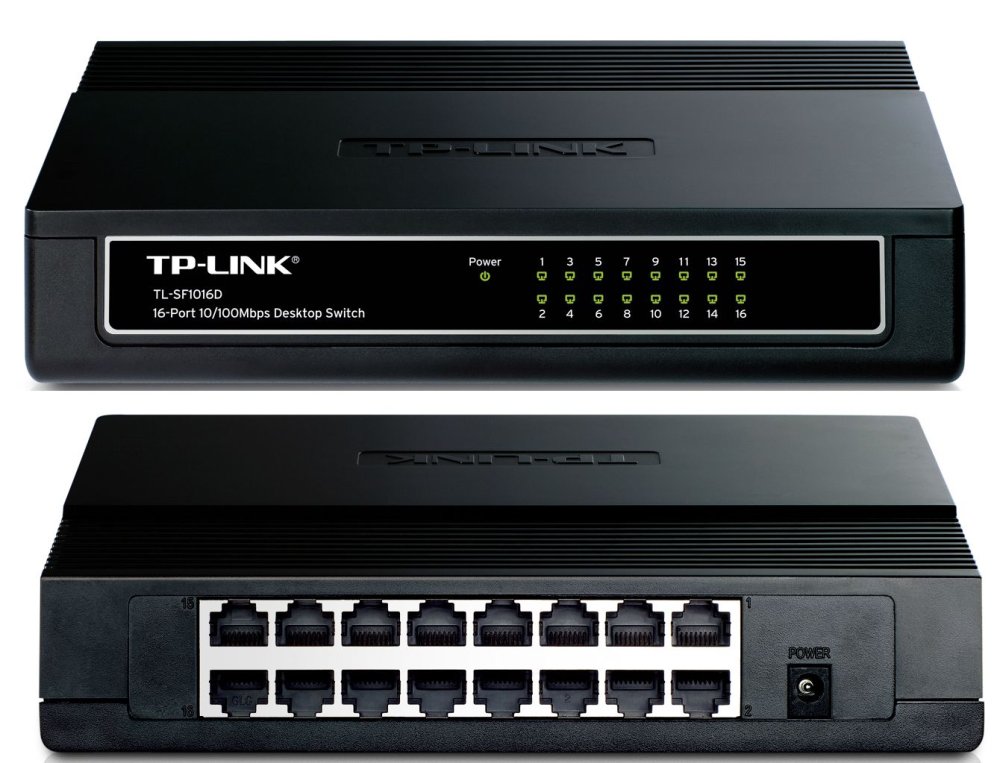 SWITCH TP LINK 16 port 10/100 M TL SF1016D