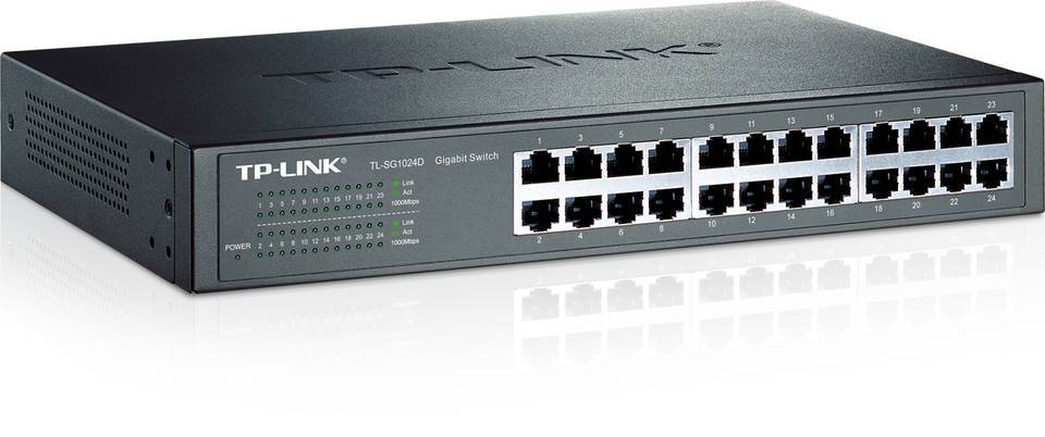 SWITCH TP-LINK -Unmanaged Pure-Gigabit Switch - TL-SG1024D
