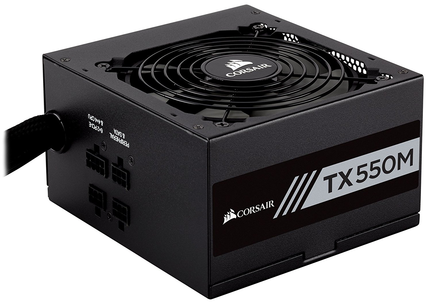 NGUỒN MÁY TÍNH CORSAIR - TX550M - 80 Plus Gold - Semi Modul - New - CP-9020133-NA