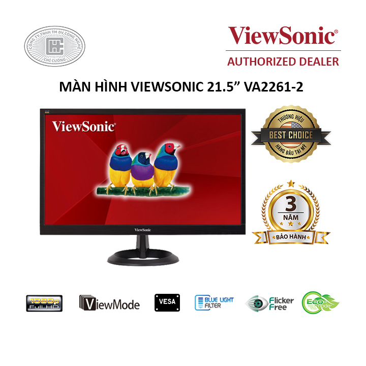Màn hình máy tính ViewSonic VA2261-2 - Full HD 21.5 inch