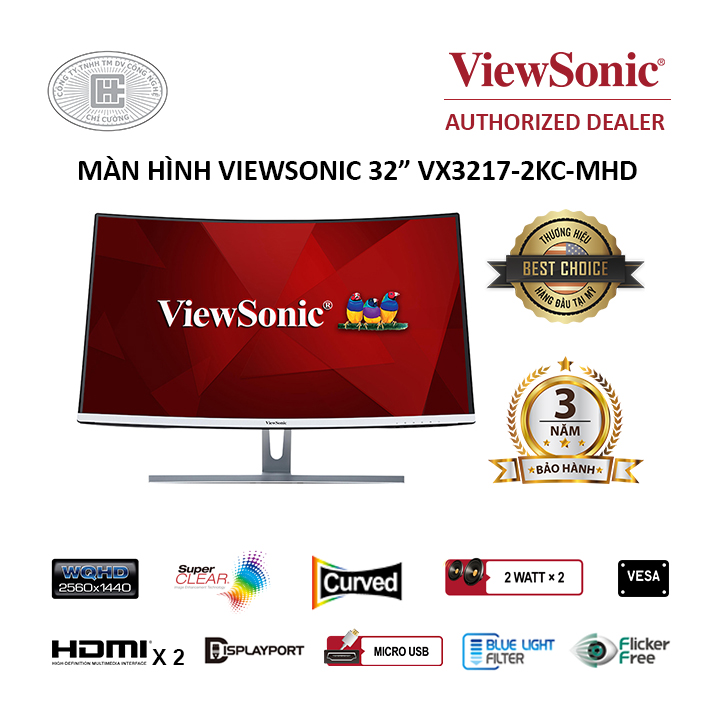 Màn Hình cong ViewSonic 32