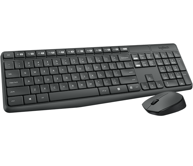 BỘ BÀN PHÍM + CHUỘT LOGITECH Wireless Combo MK235